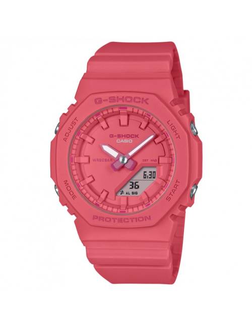 Orologio G-Shock da Donna con Cassa Ottagonale Rosa Fluo