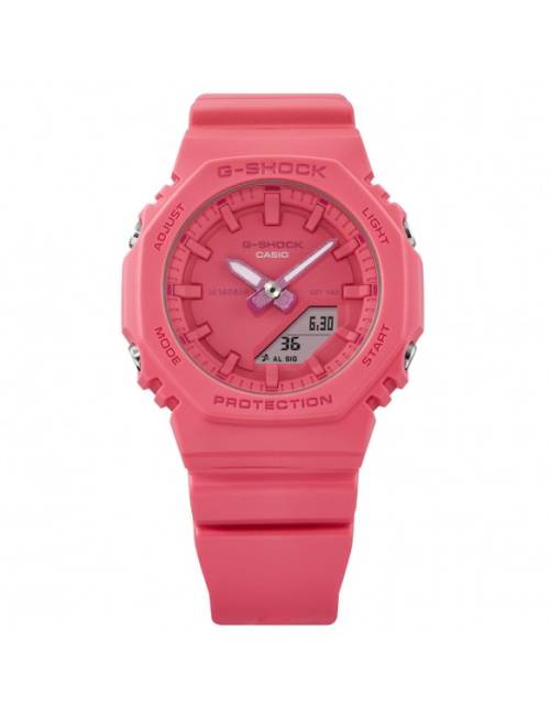 Orologio G-Shock da Donna con Cassa Ottagonale Rosa Fluo