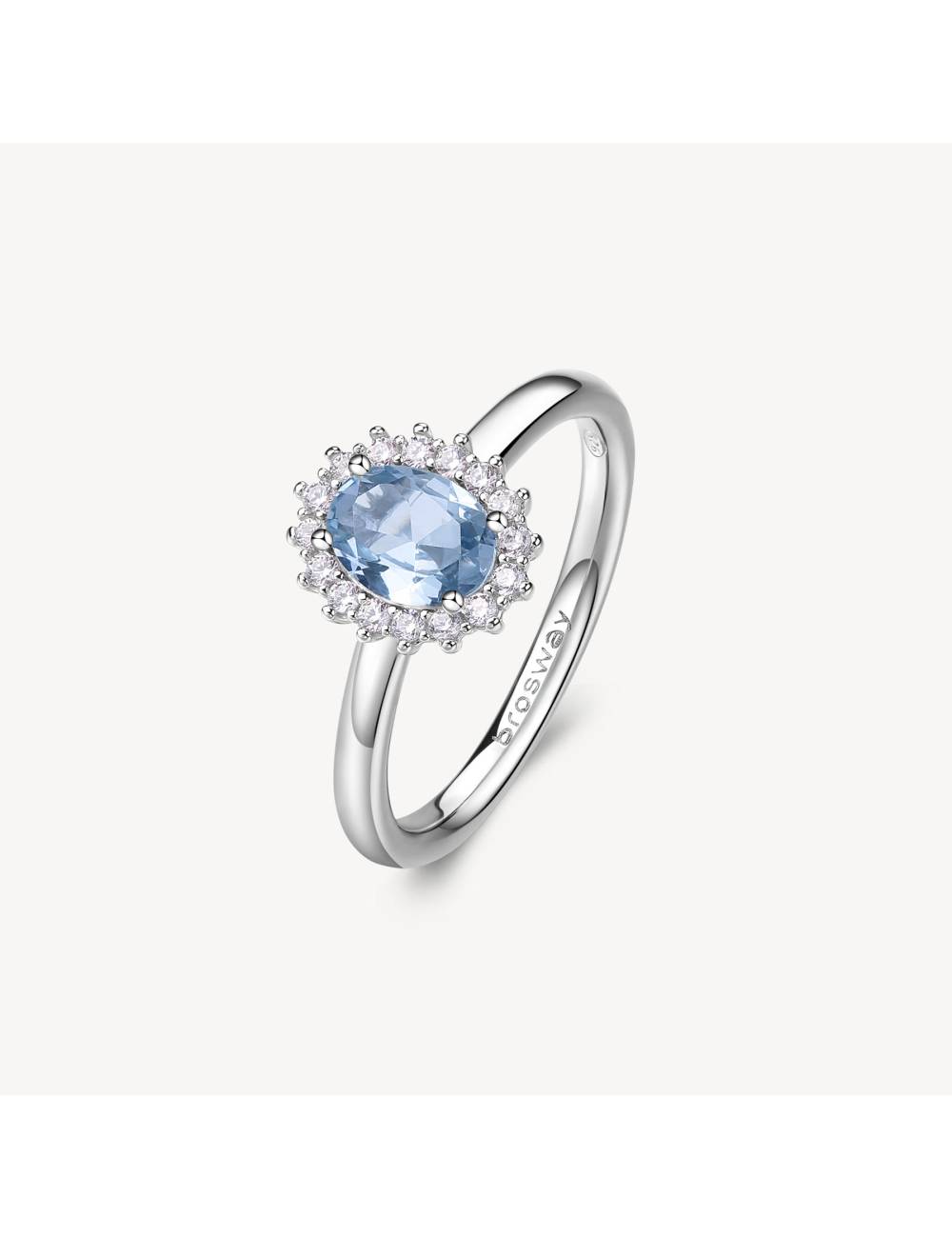 Anello Brosway Fancy Kate Acquamarina