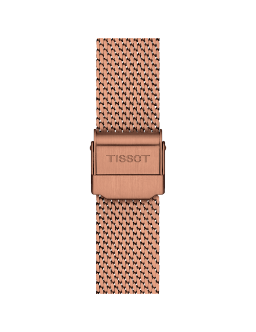 Orologio Tissot da Donna Everytime con Cinturino in Maglia Milano Placcato Oro Rosa