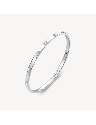 Bracciale Brosway Rigido Acciaio con Cristalli