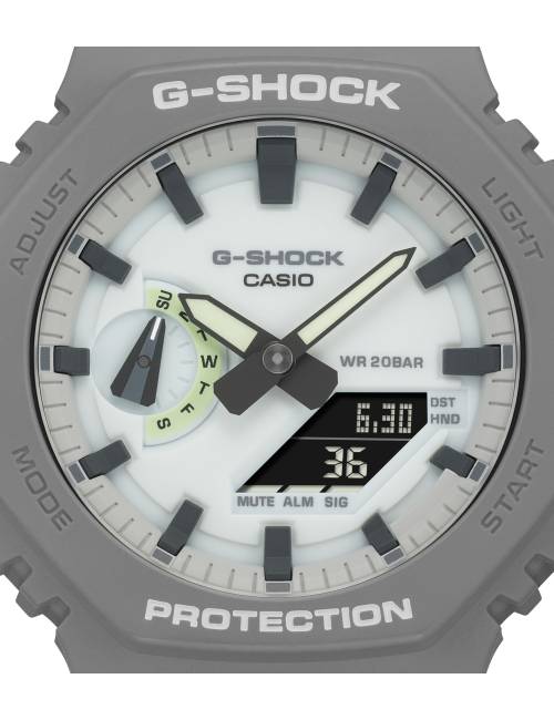 Orologio G-Shock da Uomo Grigio con Quadrante Full Lume Cassa Ottagonale