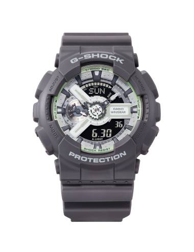 Orologio G-Shock da Uomo Serie 110 Grigio con Quadrante Full Lume