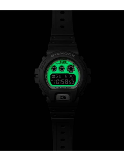 Orologio G-Shock da Uomo Serie DW-6900 Grigio con Quadrante Full Lume