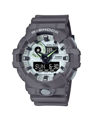 Orologio G-Shock da Uomo Serie GA-700 Grigio con Quadrante Full Lume