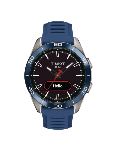 Tissot T-Touch Connect Sport con Cinturino in Silicone Blu