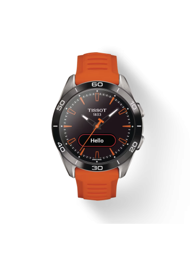 Tissot T-Touch Connect Sport con Cinturino in Silicone Arancio