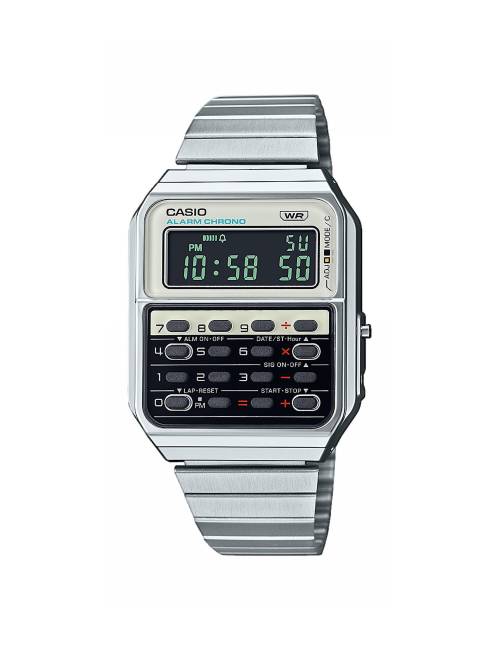 Orologio Casio Vintage Calcolatreice Bianco