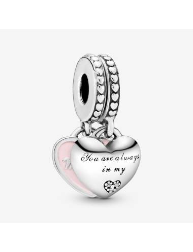 Pandora Charm Pendente Cuori Mamma & Figlia