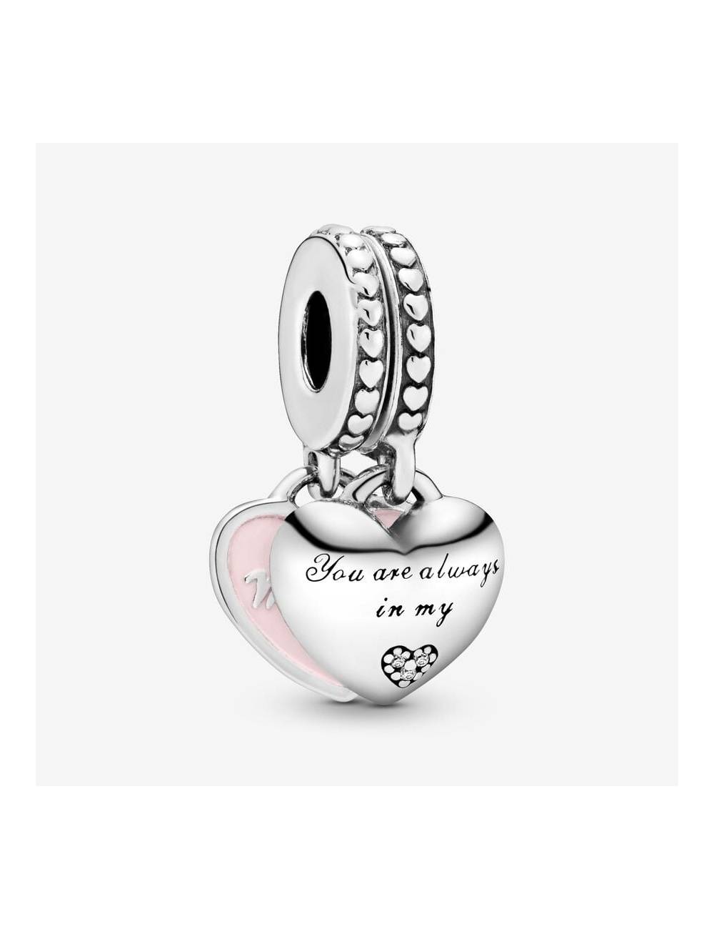 Pandora Charm Pendente Cuori Mamma & Figlia