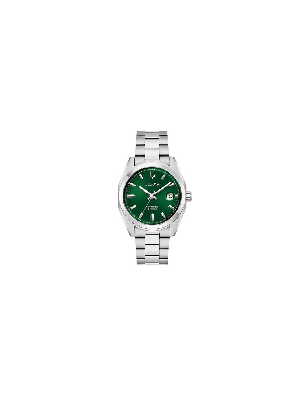 Orologio Bulova da Uomo Surveyor 39 mm Automatico con Quadrante Verde