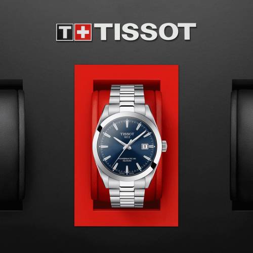 Tissot Gentleman Powermatic 80 Silicium Blu