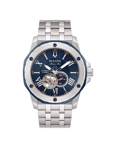 Orologio Bulova Marine Star Automatico in Acciaio con Quadrante Blu