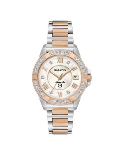 Orologio Bulova da Donna Marine Star con Diamanti Bicolore