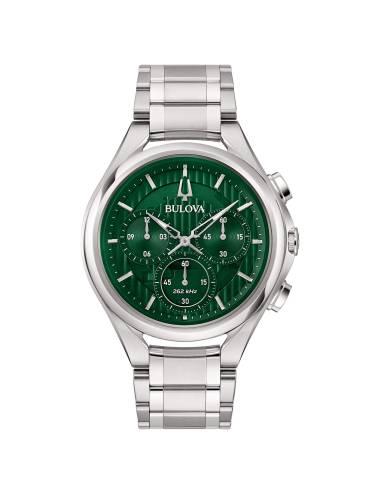 Orologio Bulova Curv da Uomo Chrono con Quadrante Verde