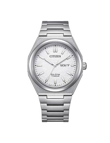 Orologio Citizen da Uomo Eco Drive in SUper Titanium Quadrante SIlver