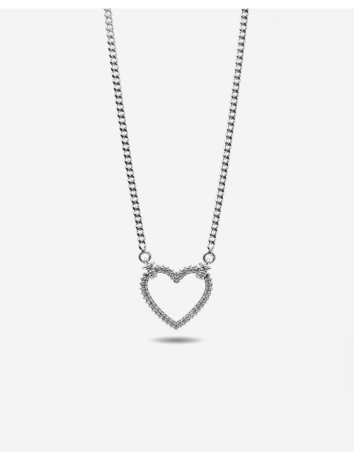 Nove25 Collana Tight Love con Cuore con Zirconi