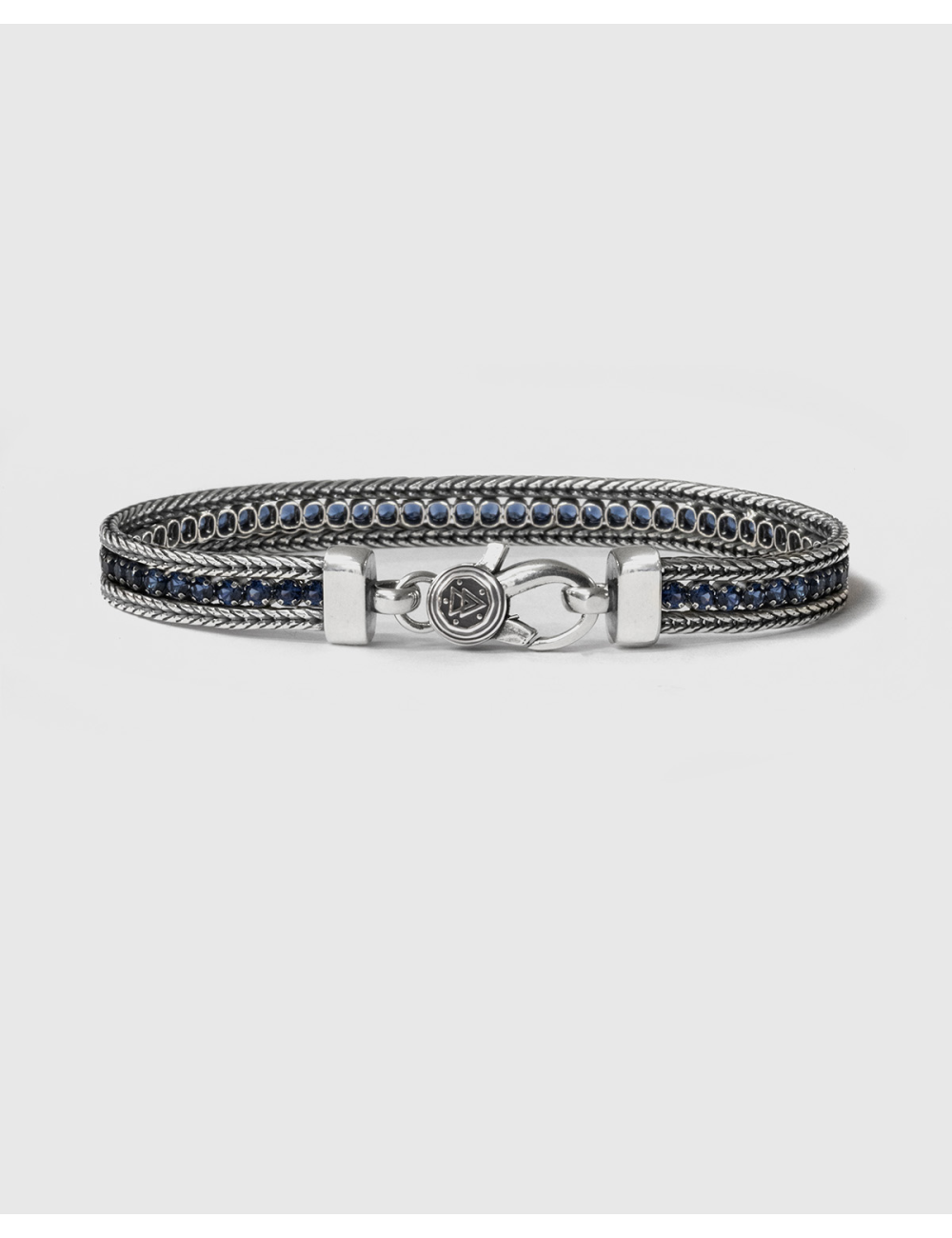 Nove25 Bracciale Tennis Blu Foxtail