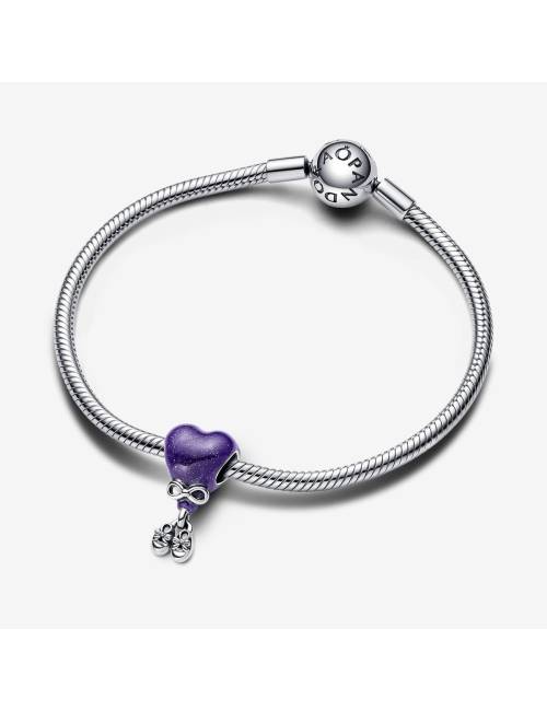 Pandora Charm Gender Reveal “Baby Boy” che cambia colore