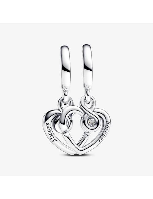 Pandora Charm Pendente “Forever & Always” Divisibile