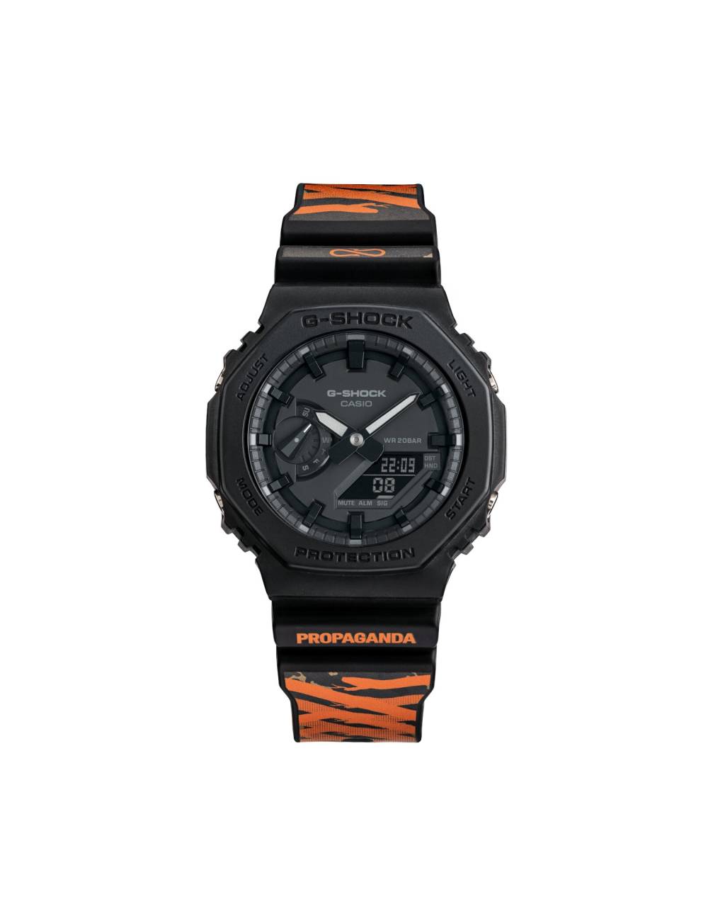 Orologio Collaboration Model Propaganda x G-Shock su Cassa Best Seller GA-2100