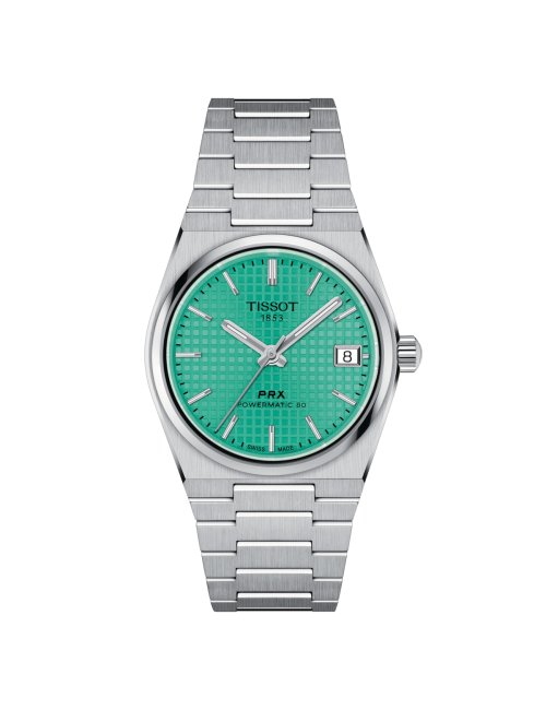 Orologio Tissot da Donna PRX automatico Powermatic 80 35 mm Verde Menta