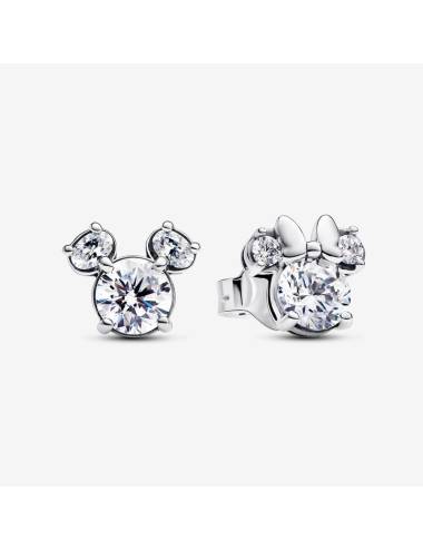 Pandora Disney, Orecchini Scintillanti Mickey Mouse e Minnie Mouse