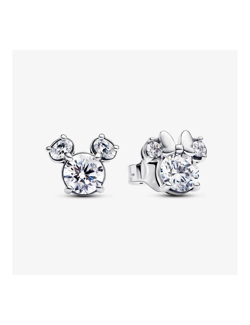 Pandora Disney, Orecchini Scintillanti Mickey Mouse e Minnie Mouse