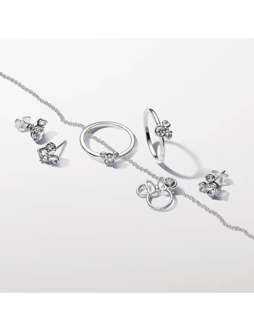 Pandora Disney, Orecchini Scintillanti Mickey Mouse e Minnie Mouse