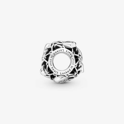 Charm Pandora Openwork Lucchetti d'Amore