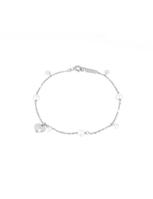 Rebecca Bracciale Lucciole in Argento 925 Pietre e Perle lungo 18.5 cm