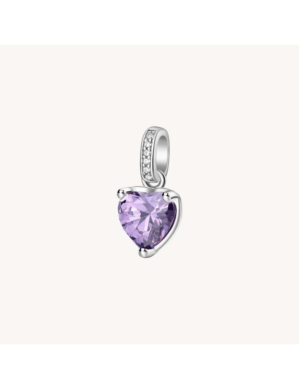 Brosway Charm Fancy a Cuore Viola