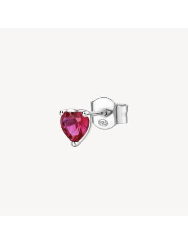 Brosway Orecchino Fancy a Cuore Ruby