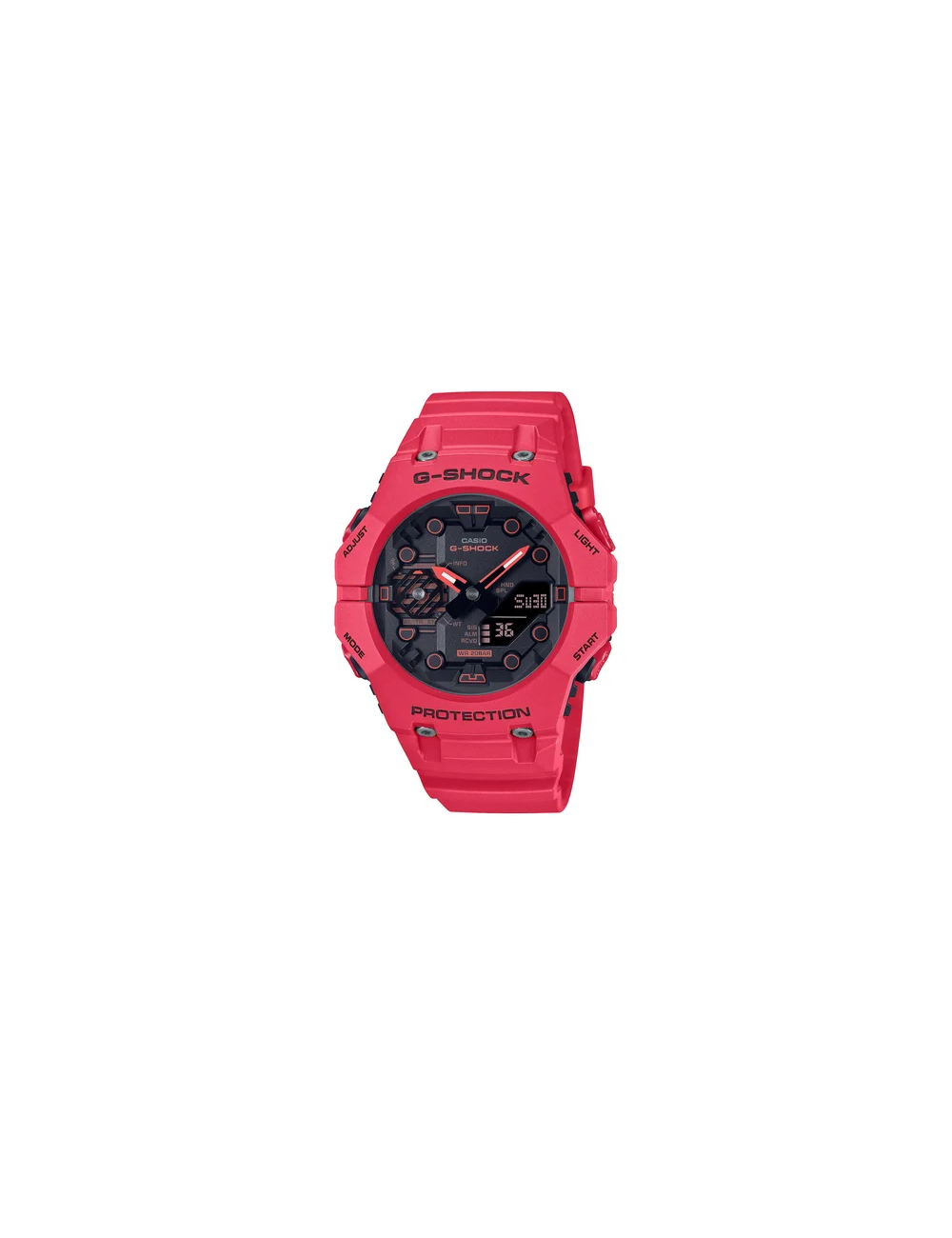 Orologio G-Shock da Uomo color Corallo con Quadrante Nero