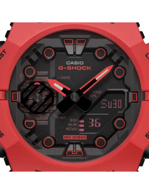 Orologio G-Shock da Uomo color Corallo con Quadrante Nero