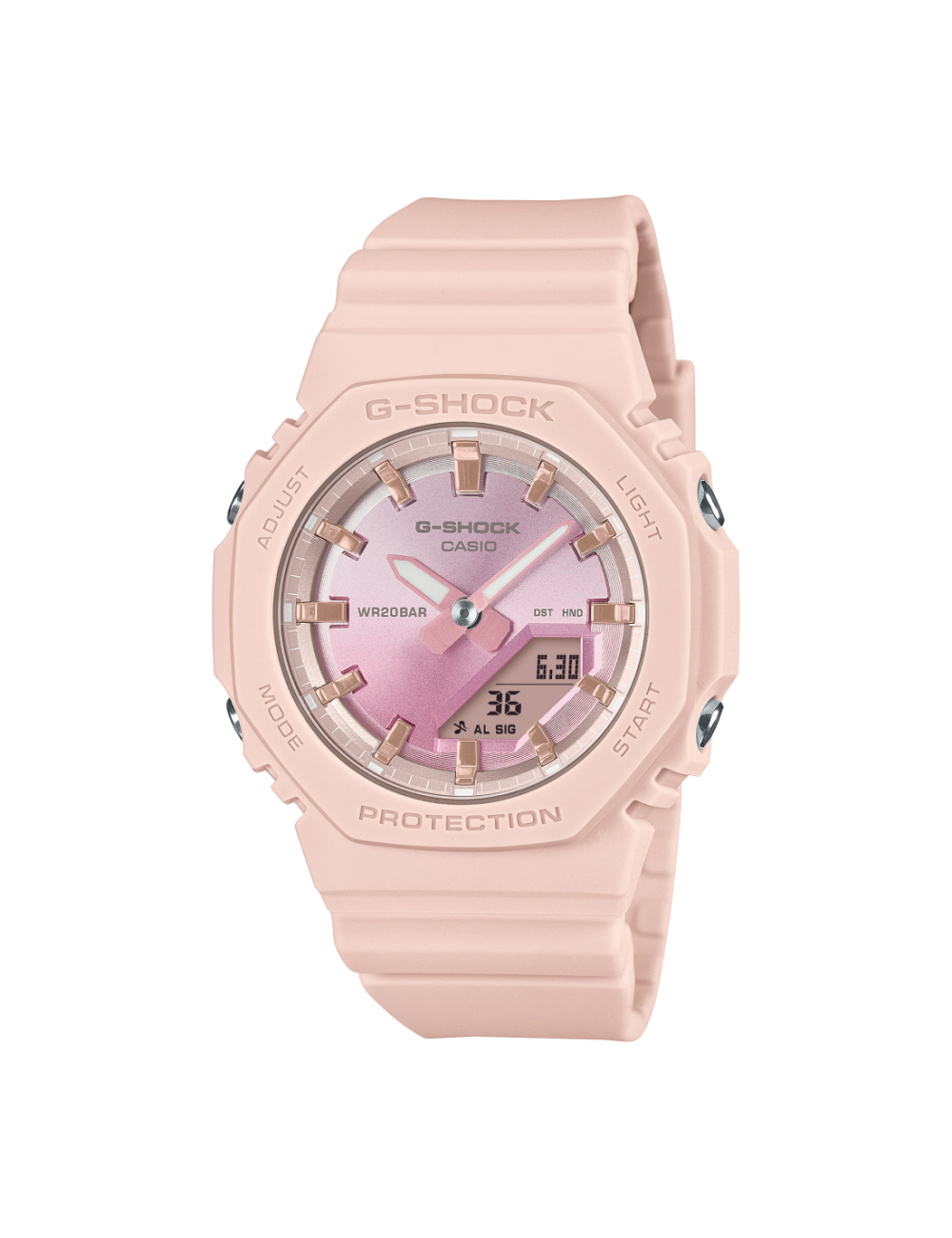 Orologio G-Shock da Donna Serie GMA-P2100 Rosa con Quadrante Sunset