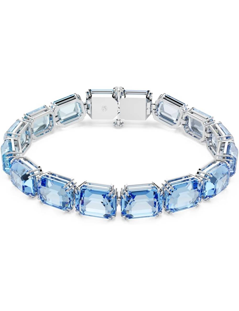 Bracciale Swarovski Millenia con Pietre Ottagonali Azzurre