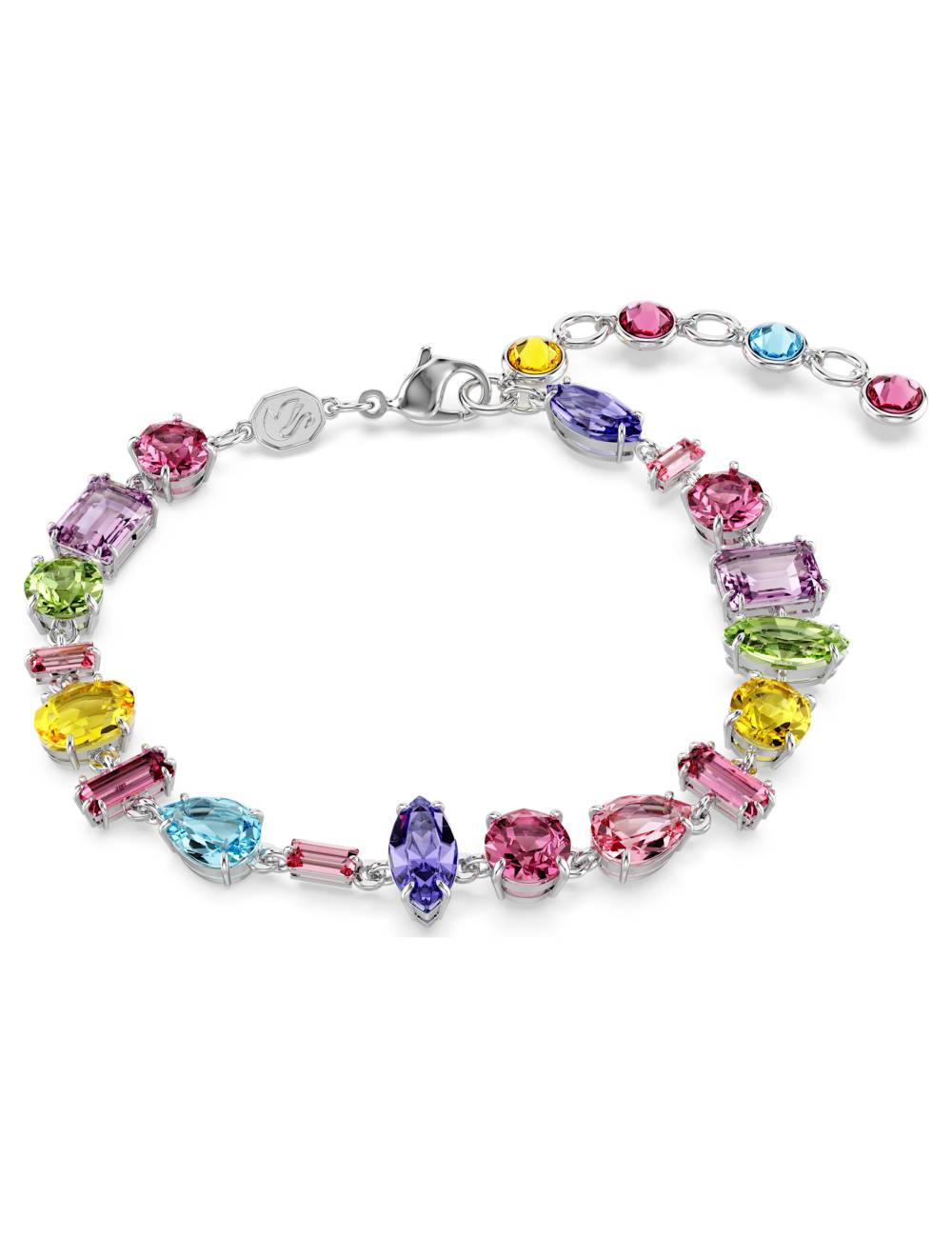 Bracciale Swarovski Gema con pietre di Taglio Misto Multicolor