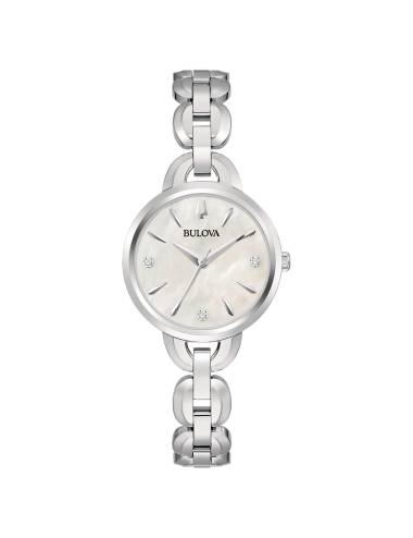 OROLOGIO BULOVA DA DONNA CLASSIC CON QUADRANTE MADREPERLA E DIAMANTI