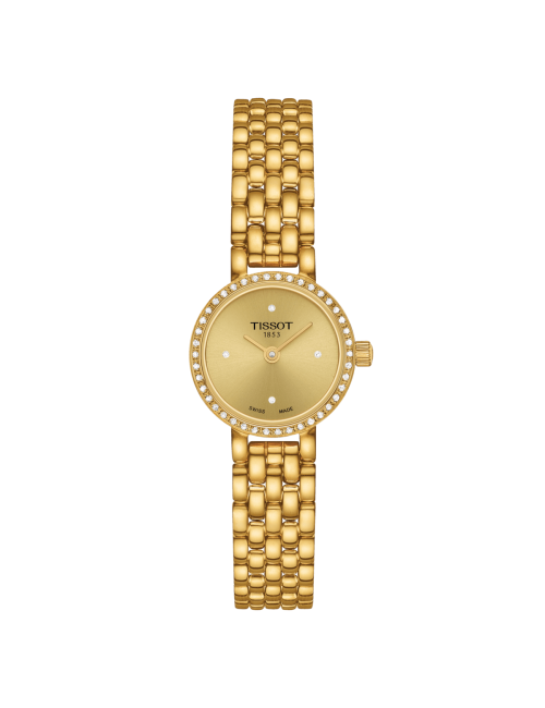 Orologio da Donna Tissot Lovely Round Gold con Diamanti