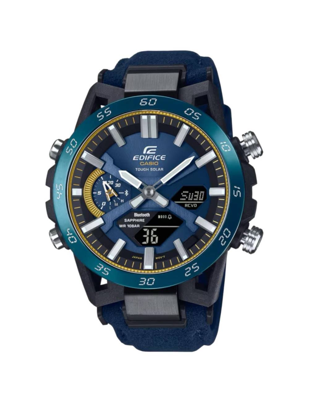 Orologio Casio Edifice Sospensione 50° Anniversario con Cinturino in Alcantara