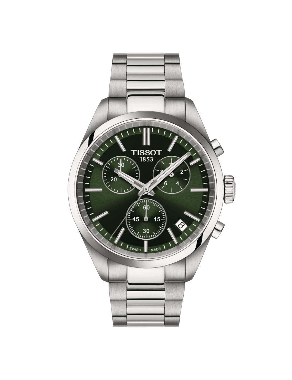 Orologio Tissot PR 100 Cronograph con Quadrante Verde