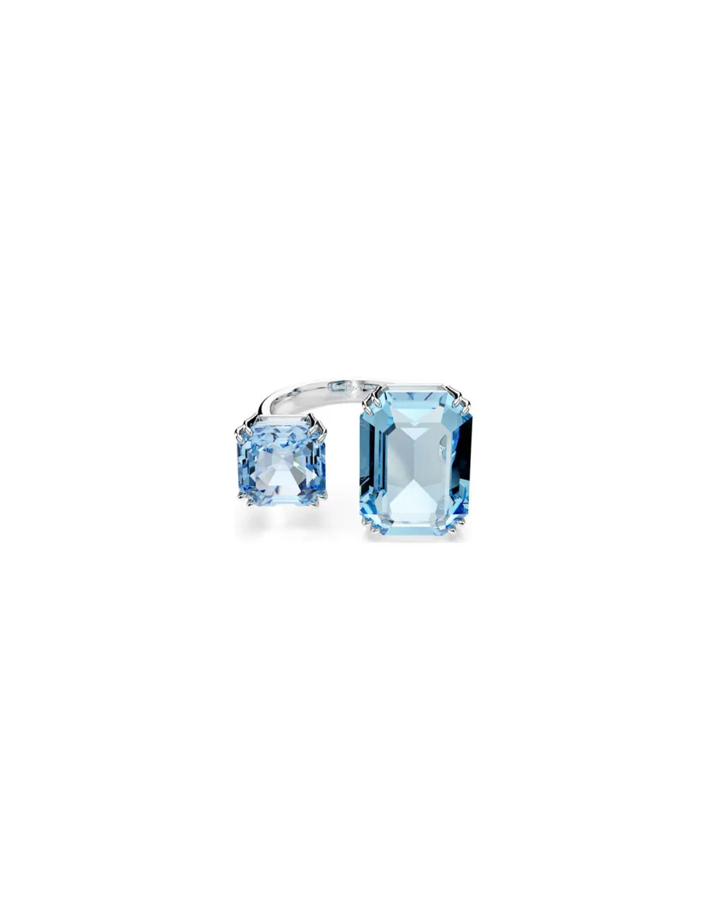 Anello Swarovski Millenia Taglio Ottagonale Blu