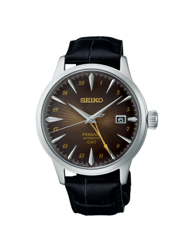 Orologio  Seiko Presage Cocktail GMT “Rusty Nail” SSK039J1