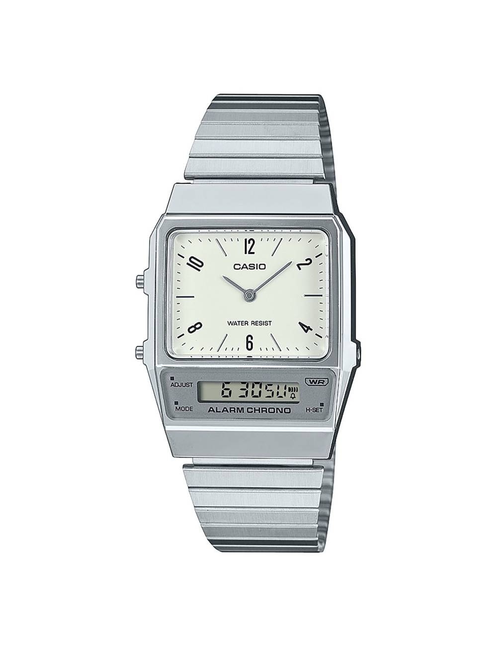 Orologio Casio Serie AQ-800 con Quadrante Bianco