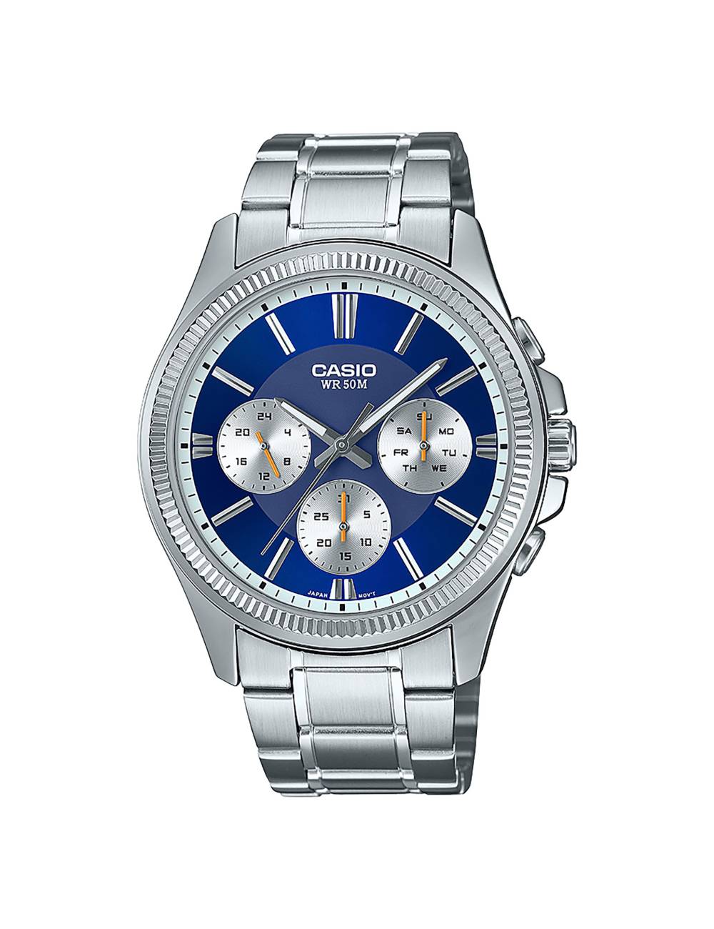 Orologio Casio Timeless con Quadrante Blu Scuro