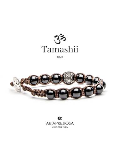 Bracciale Tamashii® Originale con Ruota della Preghiera Onice