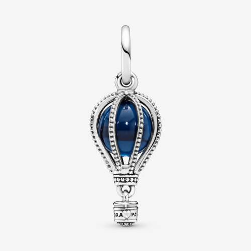 Charm Pandora Pendente Mongolfiera Blu