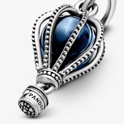 Charm Pandora Pendente Mongolfiera Blu