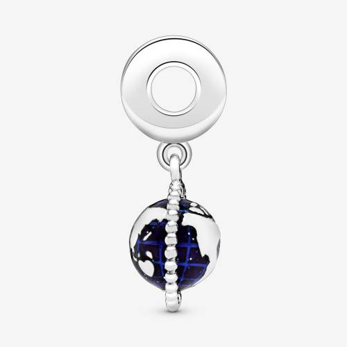 Charm Pandora Pendente Globo Girevole